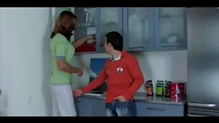 Suchy seks w seks starszych kobiet sypialni.